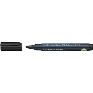 Marker SCHNEIDER Maxx 133 ścięty 1-4mm blister - czarny