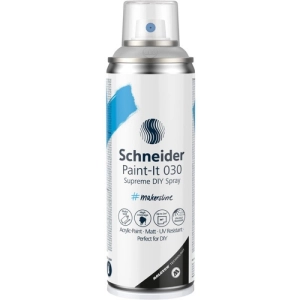 Farba lakier w sprayu DIY SCHNEIDER Paint-It 030 200ml. - srebrny metalik