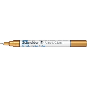 Marker SCHNEIDER metaliczny Paint-It 010, 0,8 mm, złoty metalik-279591