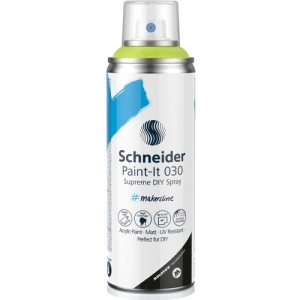 Farba lakier w sprayu DIY SCHNEIDER Paint-It 030 200ml. - pastelowy limonkowy