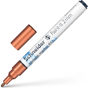 Marker SCHNEIDER metaliczny Paint-It 011, 2 mm, miedziany metalik
