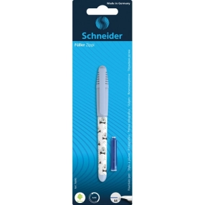 Pióro wieczne SCHNEIDER Zippi + 1 nabój, blister, mix kolorów-279831