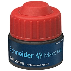 Stacja uzupełniająca SCHNEIDER Maxx 640, 30 ml, czerwony