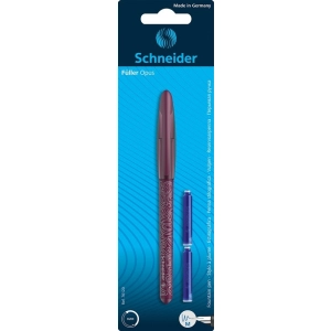 Pióro wieczne SCHNEIDER Opus M + 2 naboje, blister, mix kolorów-279878