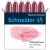 Naboje do piór SCHNEIDER 6 szt. rose / pudrowy róż