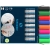 Marker SCHNEIDER do tablic Maxx 290, okrągły, 2-3mm, 8 szt. w etui, mix kolorów-279720