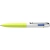 Długopis SCHNEIDER TAKE 4 Neon, M, 4 kolory wkładu, żółto-biały-279952