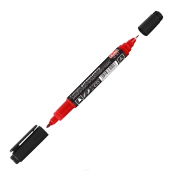 Marker do płyt CD TOMA TO-321 dwustronny - czerwony-600855