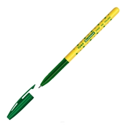 Długopis TOMA w gwiazdki TO-050 Sunny 0,7mm - zielony