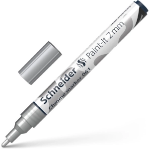 Marker SCHNEIDER chromowany Paint-It 061, 2 mm, metalik