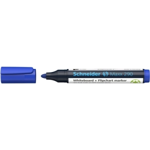 Marker SCHNEIDER do tablic Maxx 290, okrągły, 2-3mm, blister, niebieski-280575