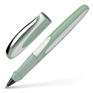 Długopis żelowy SCHNEIDER Ray, M, pud. plastikowe, zielono-białe-280741