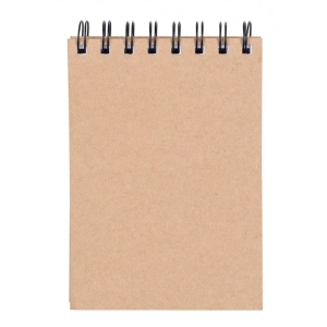 Kołonotatnik OFFICE PRODUCTS A6 craft w linie 80 kart. 80gsm - brązowy