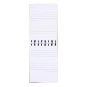 Kołonotatnik OFFICE PRODUCTS A6 craft w linie 80 kart. 80gsm - brązowy-280755