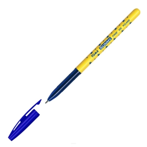 Długopis TOMA w gwiazdki TO-050 Sunny 0,7mm - niebieski