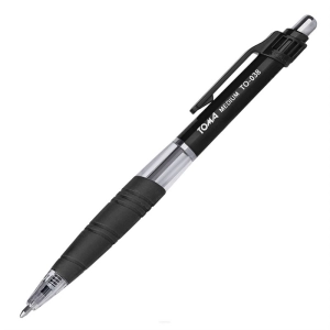 Długopis TOMA MEDIUM 1.0mm czarny  TO-038-487974