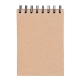 Kołonotatnik OFFICE PRODUCTS A6 craft w linie 80 kart. 80gsm - brązowy