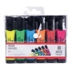 Zakreślacz OFFICE PRODUCTS 17055619- z gumowym uchwytem 2-5mm -  mix op.6