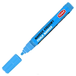 Marker TOMA kredowy końc.4.5mm - niebieskie TO-292 12 -544001