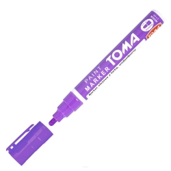 Marker TOMA olejowy TO-440 grubość 2.5mm - fioletowy-471133