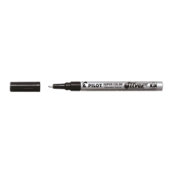 Marker PILOT olejowy Super Color F - srebrny-156344
