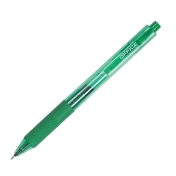 Długopis żelowy OFFICE PRODUCTS automatyczny - zielony