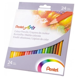 Kredki PENTEL ołówkowe 24 kolorów -18641