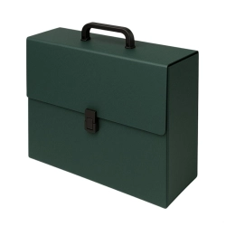 Teczka z rączką DELFIN MAXI 10cm - zielona-470652