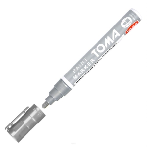 Marker TOMA olejowy TO-440 grubość 2.5mm - srebrny-471149