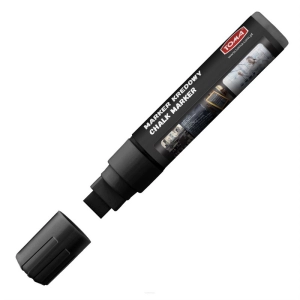 Marker TOMA kredowy końc.15x8mm - czarne TO-290 32 -543989