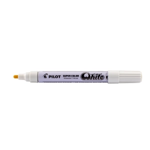 Marker PILOT olejowy Super Color M - biały-156348