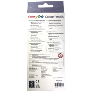 Kredki PENTEL ołówkowe 12 kolorów -281387