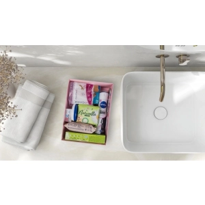 Zestaw higieniczny dla kobiet DONAU HOME w pudełku różowy-281452