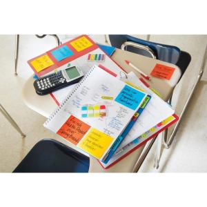 Karteczki samoprzylepne POST-IT Super Sticky, PLAYFUL, 76x76mm, 6x90 kart.-281878