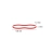 Gumki recepturki D.RECT 1,5x3mm LFL 100mm śr. 60mm op.1kg. - czerwone-281478
