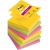 Karteczki samoprzylepne POST-IT Super Sticky Z-Notes, CARNIVAL, 76x76mm, 6x90 kart.