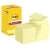 Karteczki samoprzylepne POST-IT Super sticky Z-Notes R330-12SS-CY, 76x76mm, 12x90 kart., żółte-281952