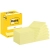 Karteczki samoprzylepne POST-IT (657), 102x76mm, 12x100 kart., żółte