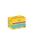 Karteczki samoprzylepne POST-IT Super Sticky, 47,6x47,6mm, 12x90 kart., paleta Playful-281985