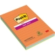 Karteczki samoprzylepne POST-IT Super Sticky XXL, BOOST, w linię, 101x152mm, 3x45 kart.