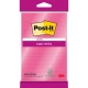 Karteczki samoprzylepne POST-IT Super Sticky XXL w linię, 101x152mm, 45 kart., różowe