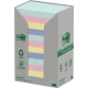Karteczki samoprzylepne POST-IT ekologiczne NATURE pastelowe 38x51mm 24x100 kart.
