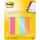Zakładki indeksujące POST-IT 670-4POP-EU, papier, 12,7x44,4mm, 4x50 kart., mix kolorów neon