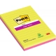 Karteczki samoprzylepne POST-IT Super Sticky XXXL w linię 5845- SS, 127x203mm, 2x45 kart., paleta marrakesz
