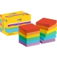 Karteczki samoprzylepne POST-IT Super Sticky, 47,6x47,6mm, 12x90 kart., paleta Playful