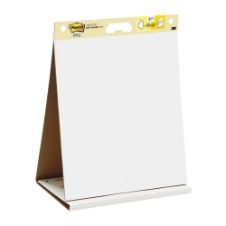 Tablica samoprzylepne arkusze konferencyjne POST-IT, na stół, 58,4x50,8cm, 20 arkuszy, białe
