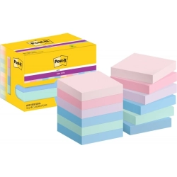 Karteczki samoprzylepne POST-IT Super Sticky, 47,6X47,6mm, 12x90 kart., Soulful