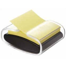 Podajnik do bloczków POST-IT Pro (PRO-B-1SSCY-R330) czarny w zestawie 1 bloczek Super Sticky Z-Notes-625463