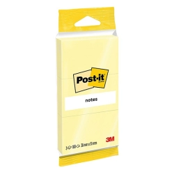 Karteczki samoprzylepne POST-IT 6810 38x51mm 3x100 kart. żółte