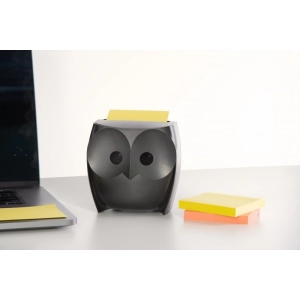 Podajnik do karteczek POST-IT Z-Notes, sowa, + 2x45 kart. 76x76mm-282017